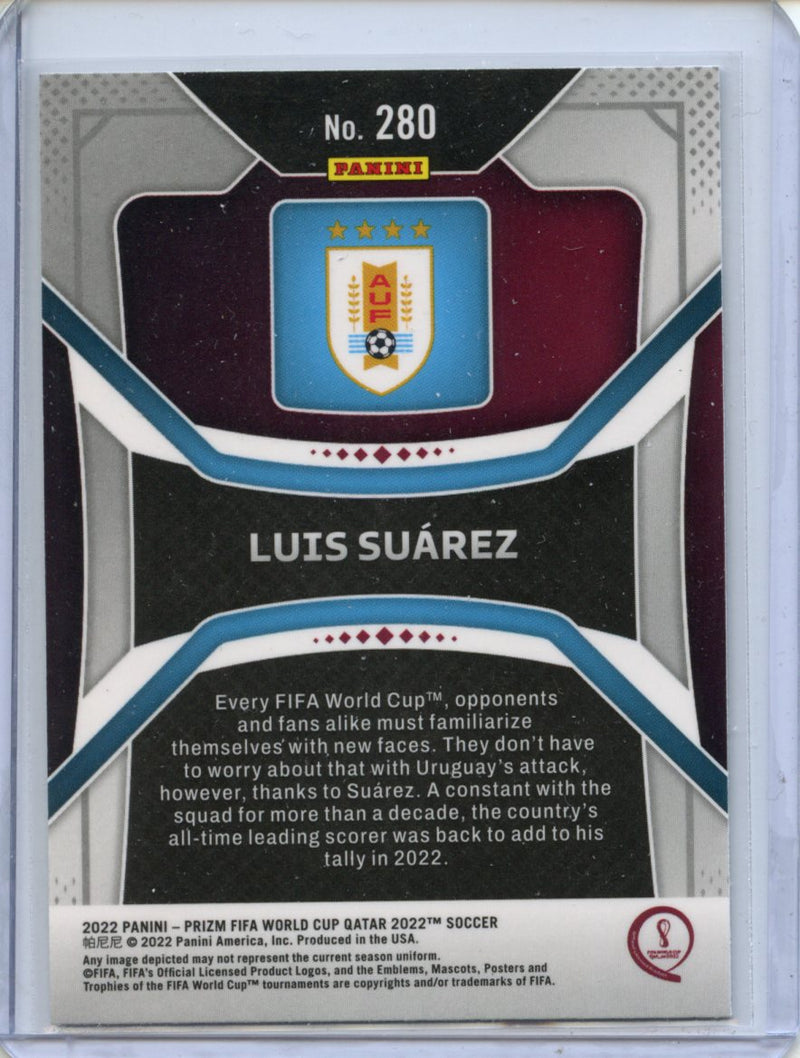 2022 Panini Prizm FIFA World Cup Qatar Luis Suarez