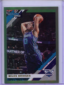 2019-20 Panini Donruss Miles Bridges Green Flood
