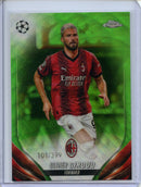 2023-24 Topps Chrome UEFA Olivier Giroud Neon Green Wave 101/399