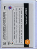 2024-25 Topps Chrome UEFA Club Comps Cyriel Dessers Pink Lava 159/250