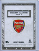 2024-25 Topps UEFA Deco Ricardo Calafiori Current Stars