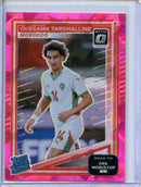 2025-26 Donruss Road to FIFA World Cup Oussama Targhalline Optic Pink Ice 12/25