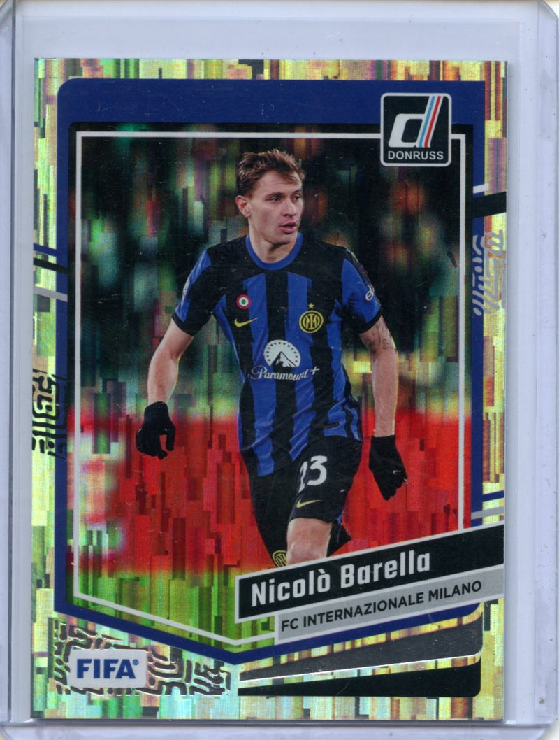 2023-24 Donruss FIFA Nicolo Barella Silver