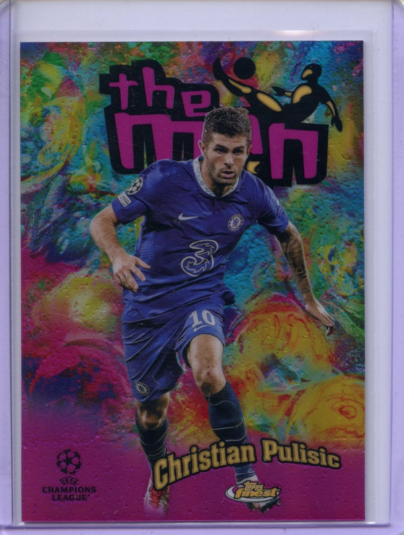 2022-23 Topps Finest UEFA Club Competitions Christian Pulisic The Man