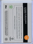 2024-25 Topps Chrome UEFA Club Comps Kyogo Furuhashi Pink Lava 24/250