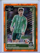 2025-26 Donruss Road to FIFA World Cup Trai Hume Optic Orange Ice 21/99