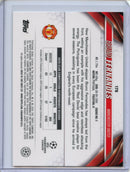 2023-24 Topps Chrome UEFA Bruno Fernandes Neon Green Wave 212/399