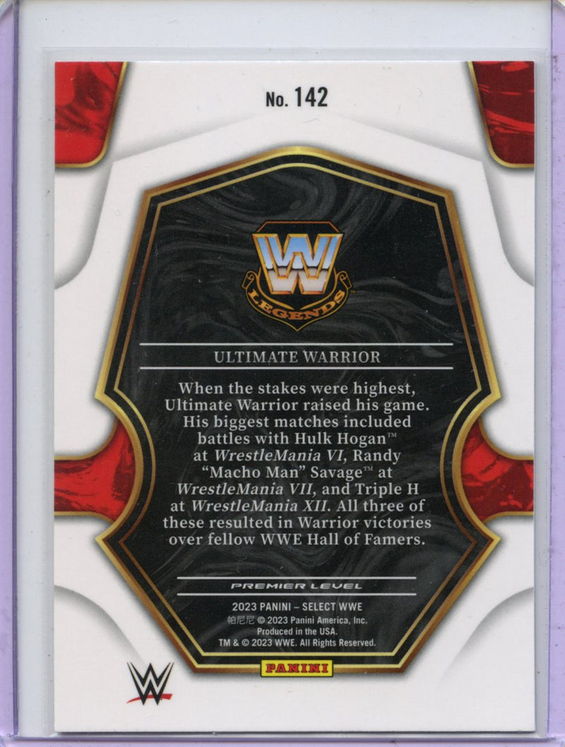 2023 Panini Select WWE Ultimate Warrior Premier Level