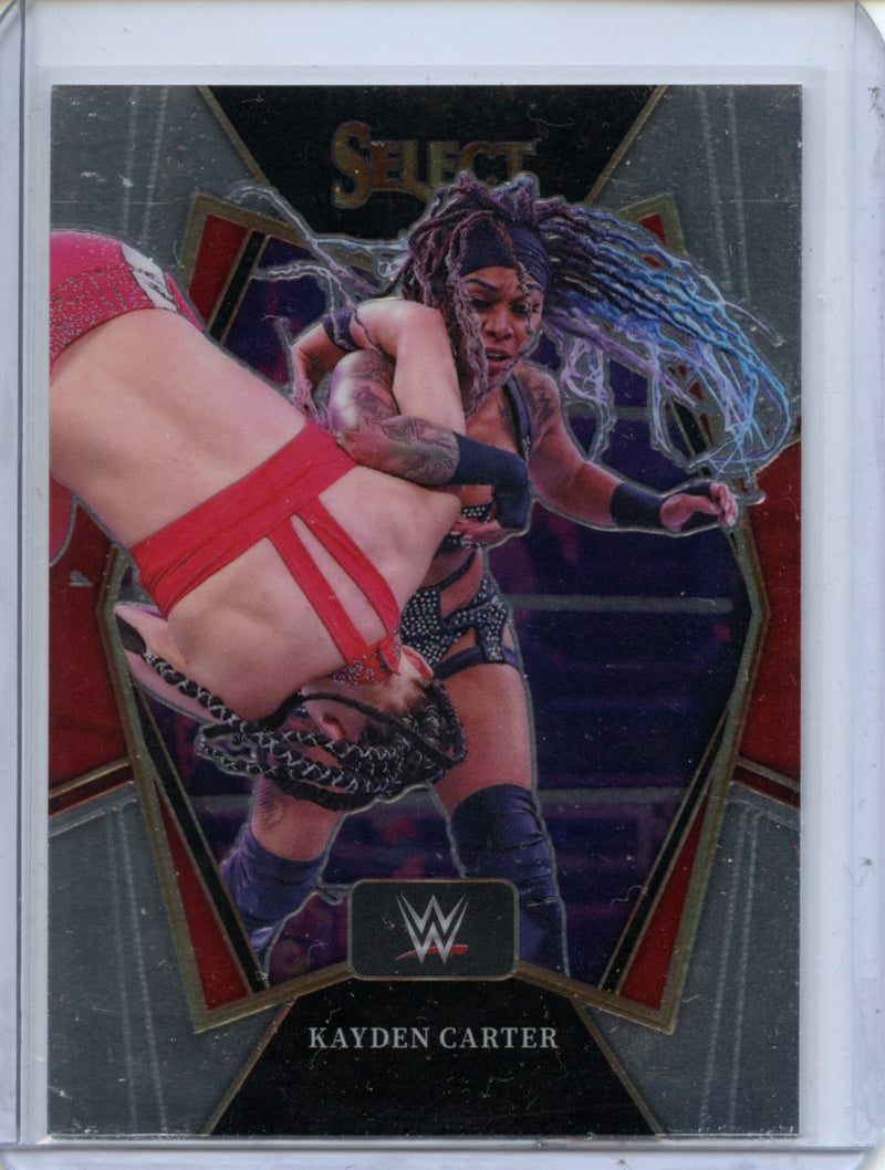 2022 Panini Select WWE Kayden Carter Premier Level