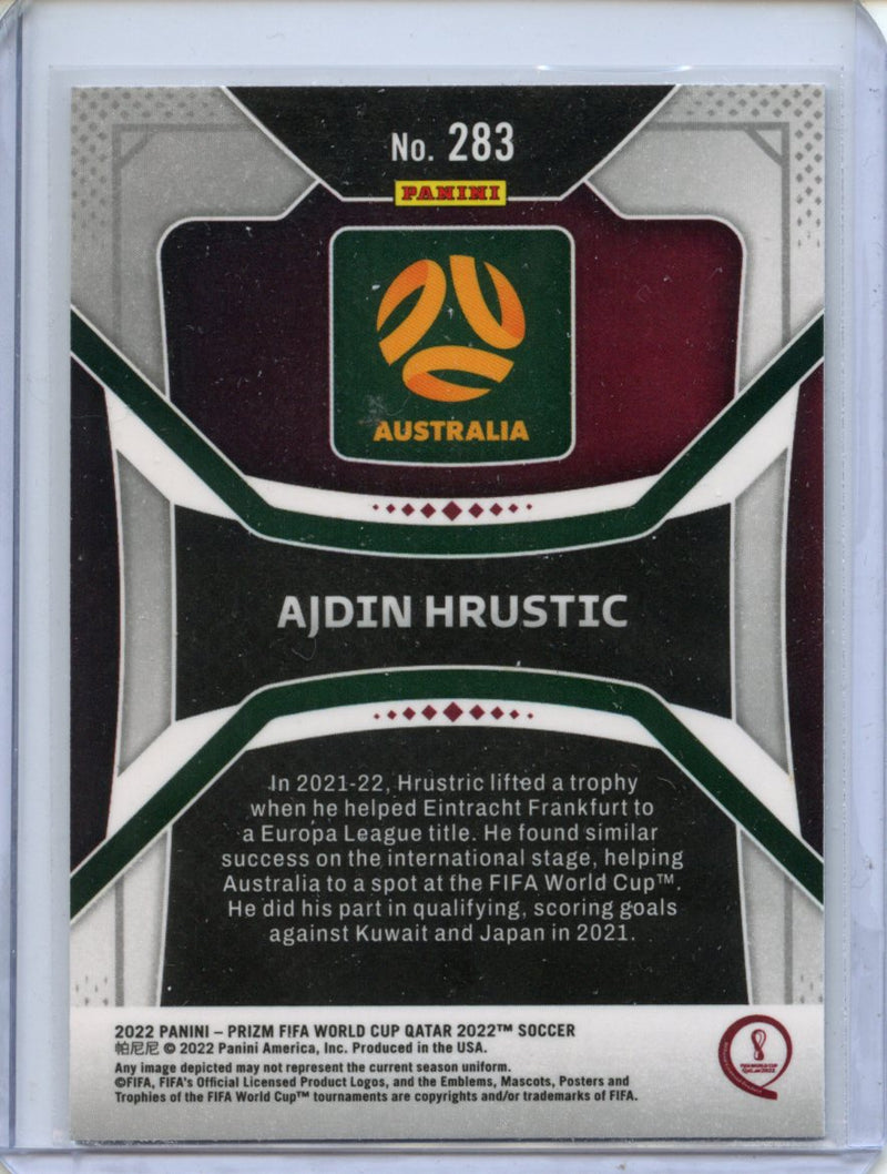 2022 Panini Prizm FIFA World Cup Qatar Ajdin Hrustic