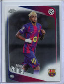 2025-26 Topps Chrome UEFA Club Comps Lamine Yamal