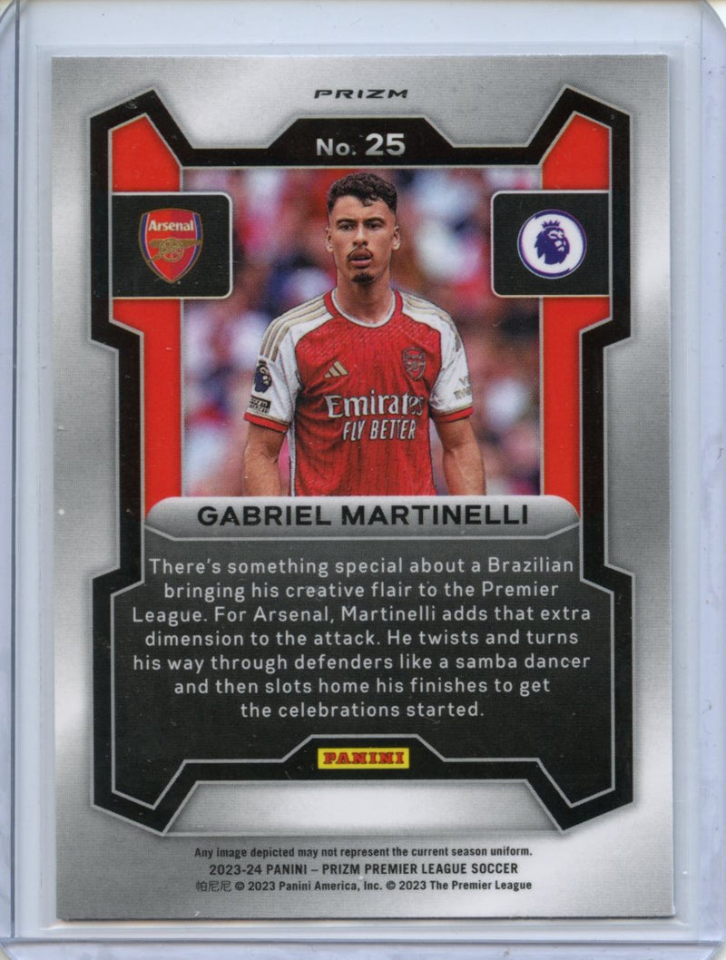 2023-24 Prizm Premier League Gabriel Martinelli Breakaway Prizm