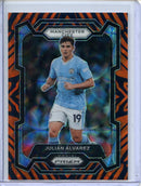 2023-24 Prizm Premier League Julian Alvarez Tiger Stripe Choice