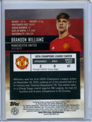 2020-21 Topps Stadium Club Chrome UEFA Champions League Brandon Williams
