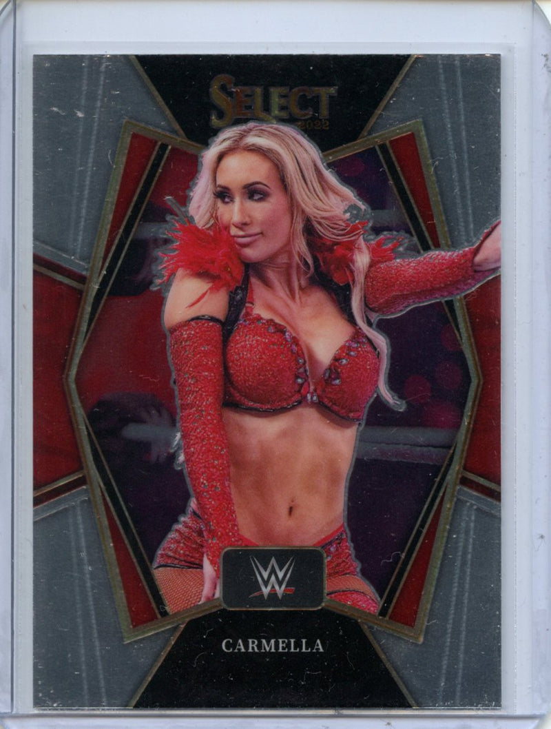2022 Panini Select WWE Carmella Premier Level