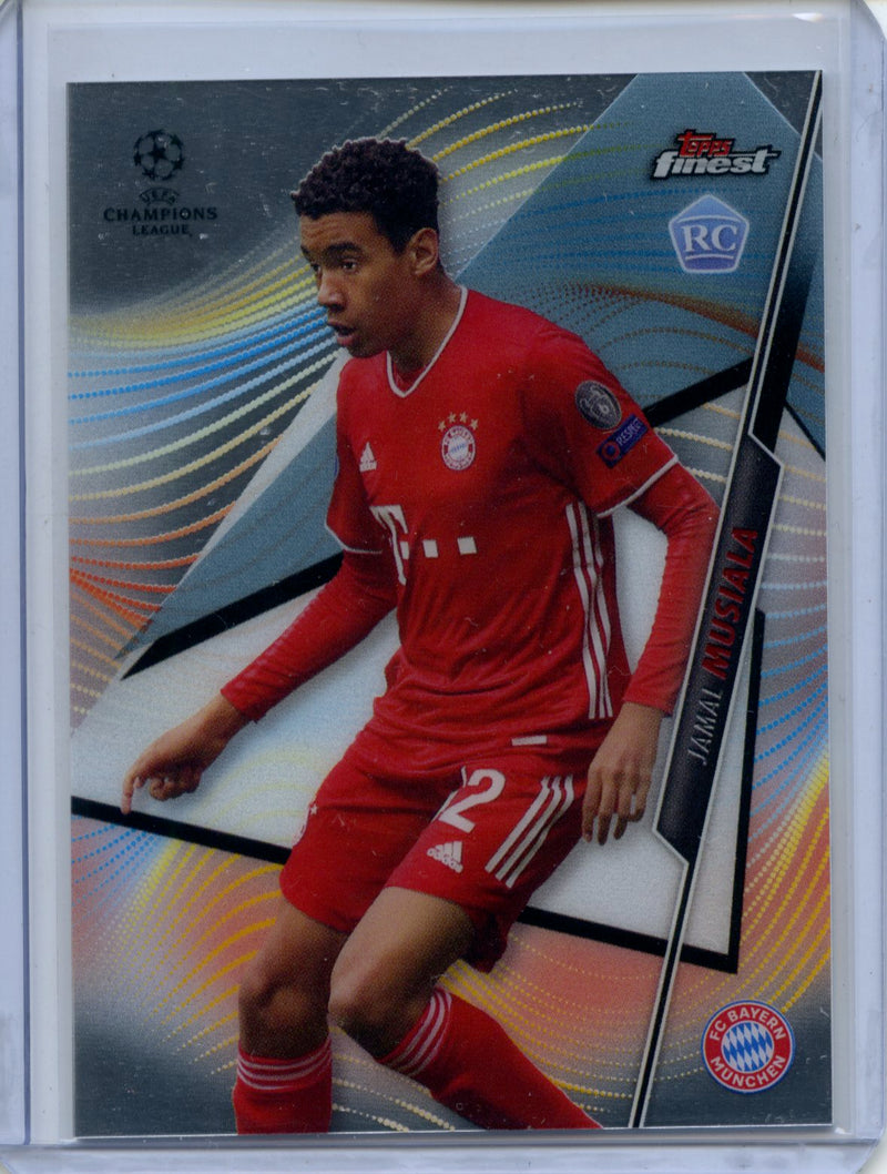 2020-21 Topps Finest UEFA Champions League Jamal Musiala