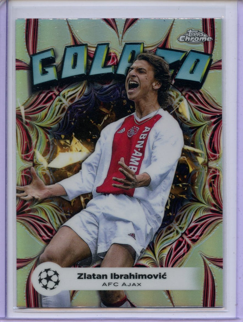 2023-24 Topps Chrome UEFA Zlatan Ibrahimovic Golazo