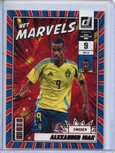2025-26 Donruss Road to FIFA World Cup Alexander Isak Net Marvels Red
