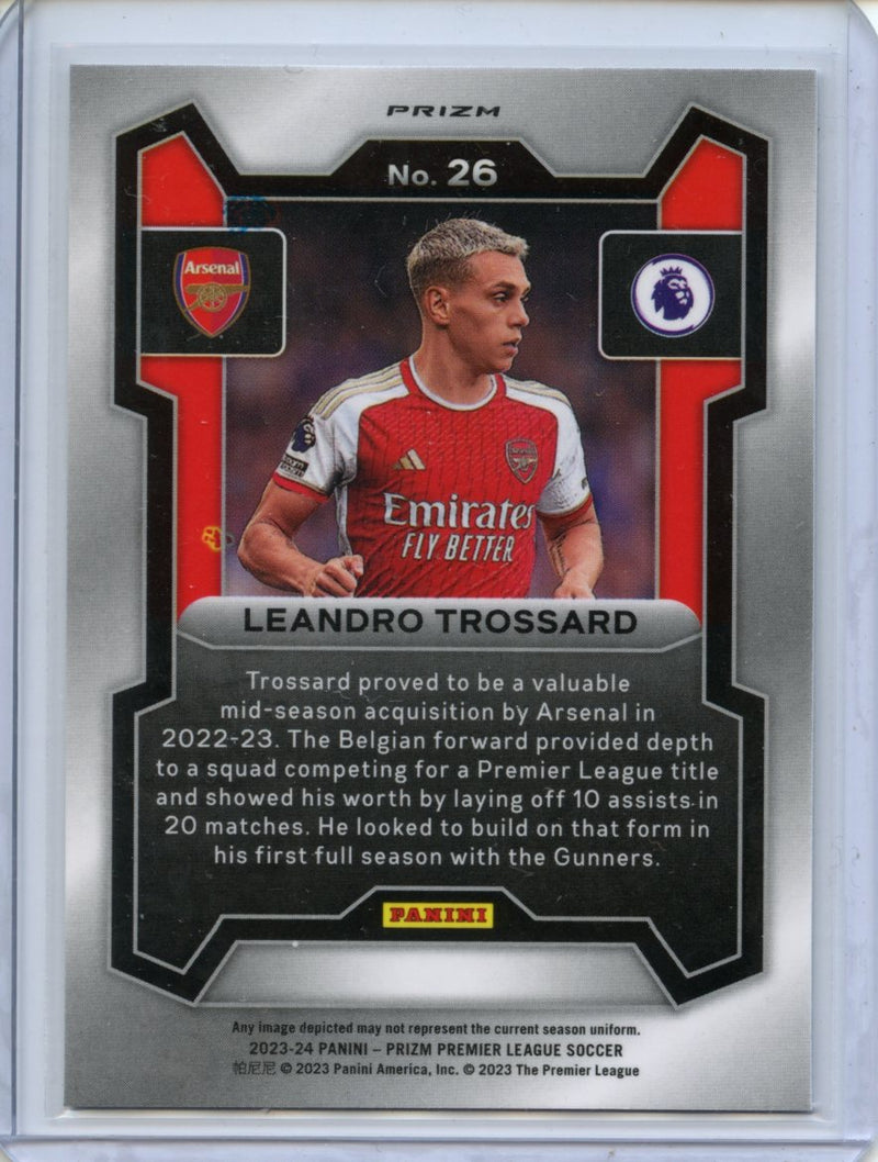 2023-24 Prizm Premier League Leandro Trossard Breakaway Prizm