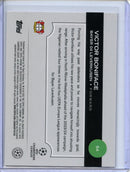 2024-25 Topps Chrome UEFA Club Comps Victor Boniface Pink 9/250