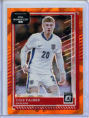 2025-26 Donruss Road to FIFA World Cup Cole Palmer Optic Orange Ice 35/99