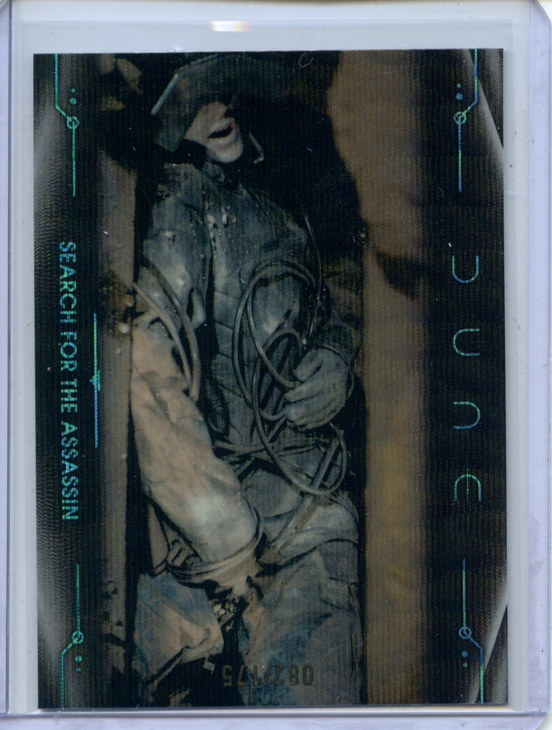 2024 Topps Dune Chrome Search For The Assassin Aqua Lava 82/175