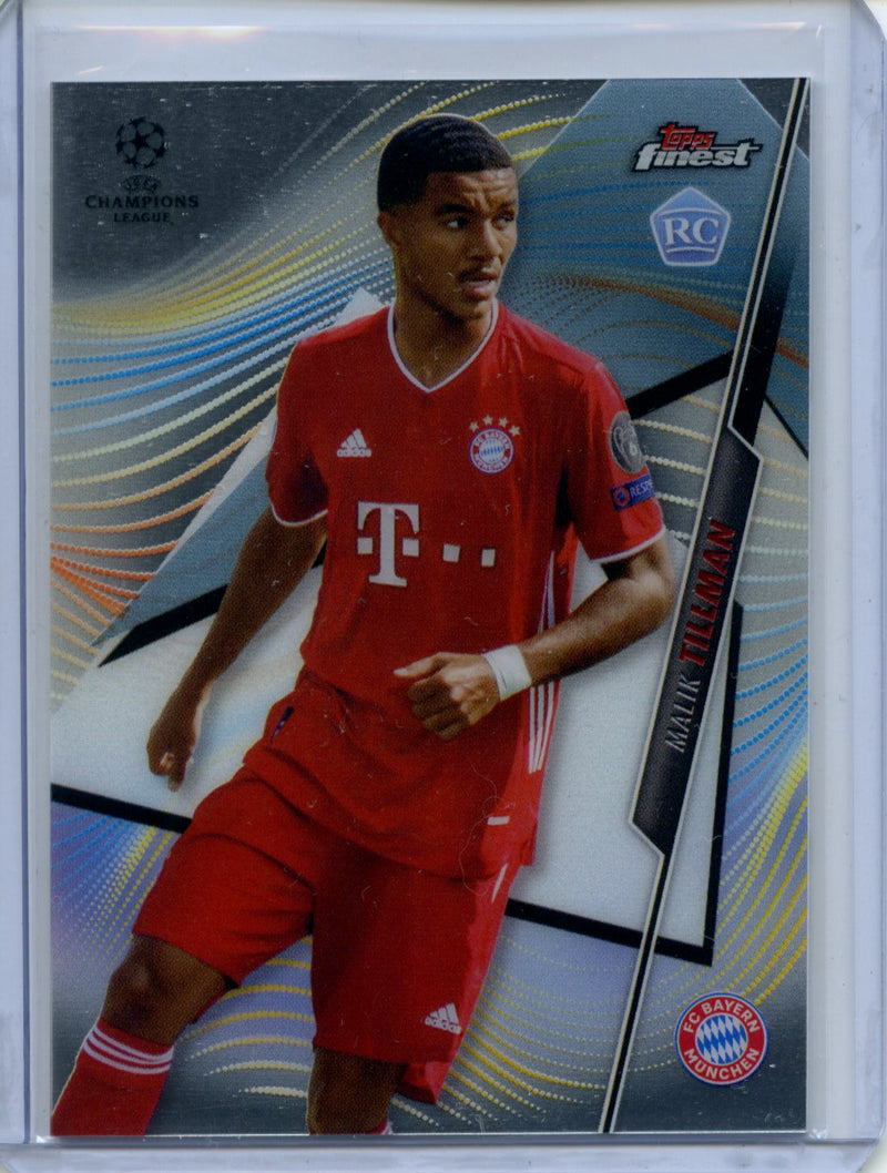 2020-21 Topps Finest UEFA Malik Tillman