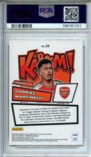 2023-24 Panini Donruss FIFA Gabriel Martinelli Kaboom!