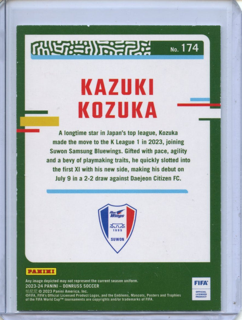 2023-24 Donruss FIFA Kazuki Kozuka Silver