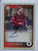 2024-25 Topps Merlin UEFA Club Comps Santiago Gimenez Autograph