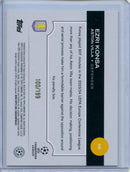 2024-25 Topps UEFA Club Competitions Ezri Konsa Neon Green Inferno 100/199