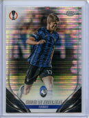 2023-24 Topps Chrome UEFA Charles De Ketelaere Pulsar Refractor