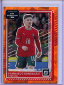 2025-26 Donruss Road to FIFA World Cup Francisco Conceicao Optic Orange Ice 22/99