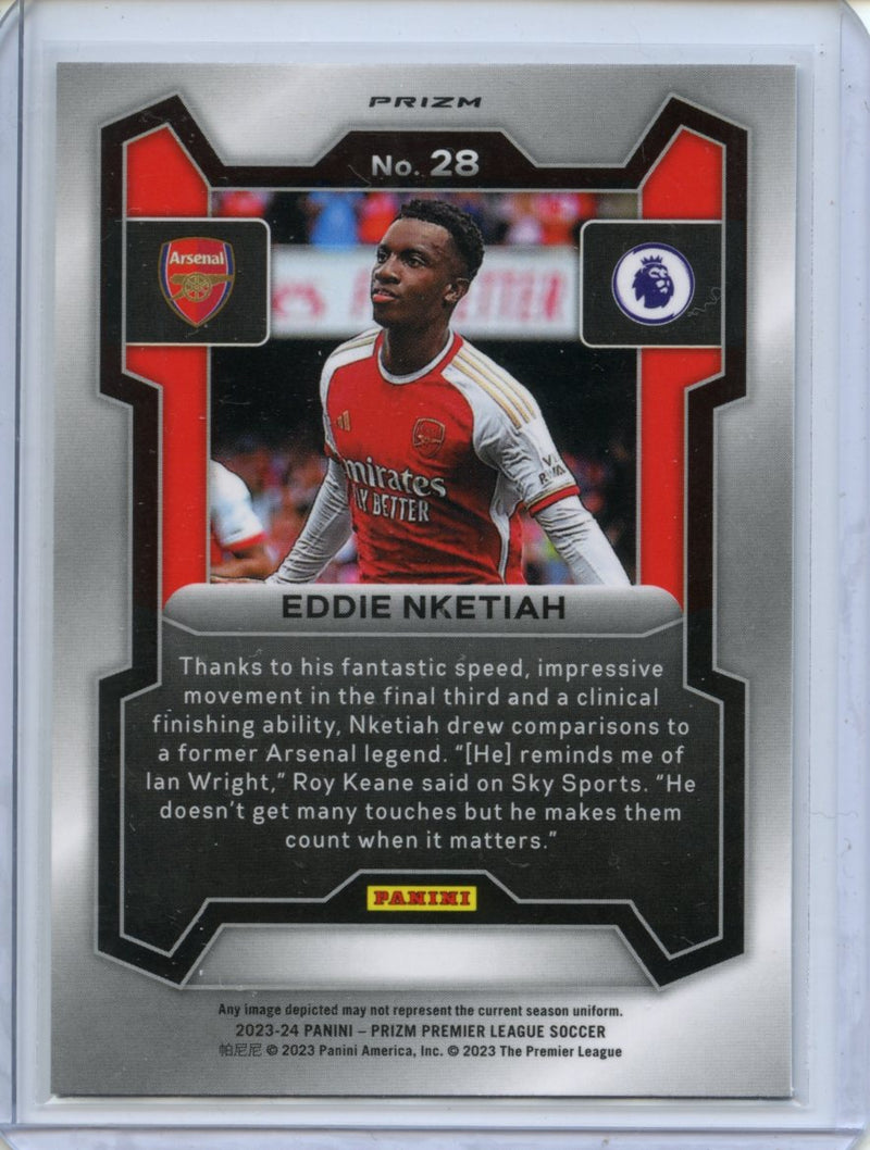 2023-24 Prizm Premier League Eddie Nketiah Breakaway Prizm