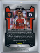2023-24 Prizm Premier League Gabriel Martinelli Purple And White Stripes 4/92
