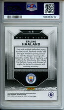 2023-24 Panini Obsidian Erling Haaland White Night