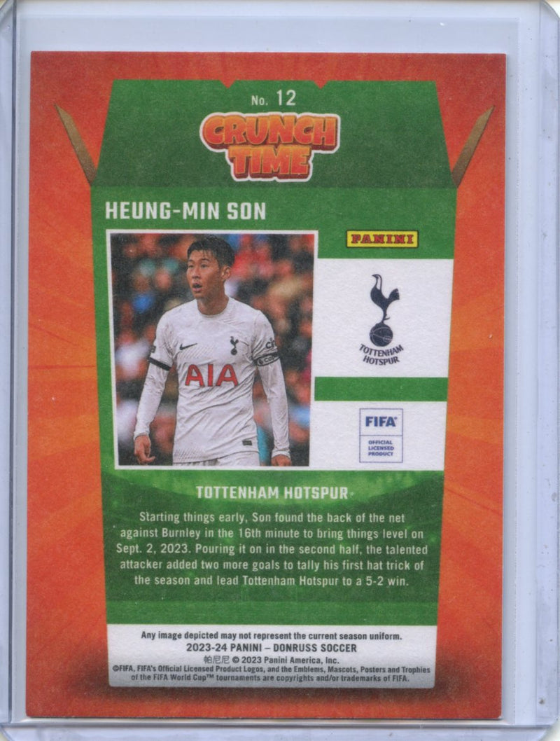 2023-24 Donruss FIFA Heung-Min Son Crunch Time