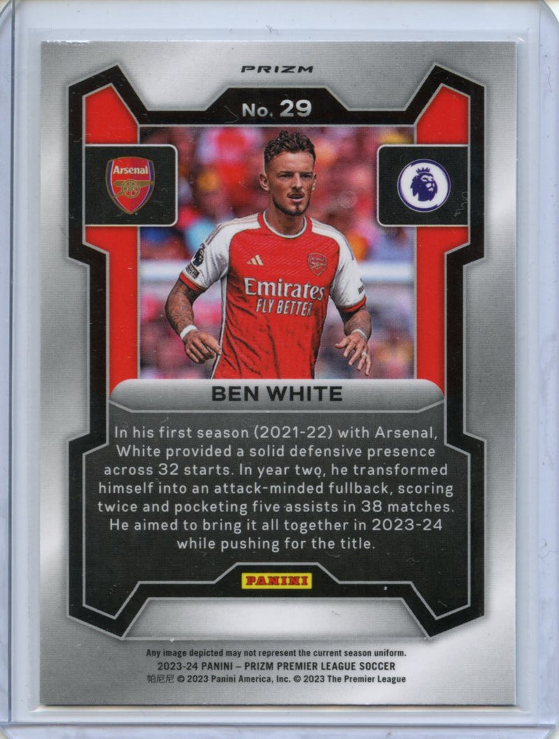 2023-24 Prizm Premier League Ben White Breakaway Prizm