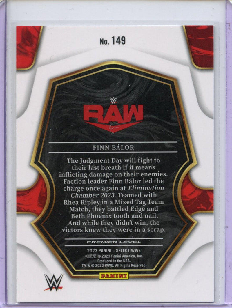 2023 Panini Select WWE Finn Balor Premier Level