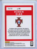 2025-26 Donruss Road to FIFA World Cup Ruben Dias Optic Orange Ice 24/99