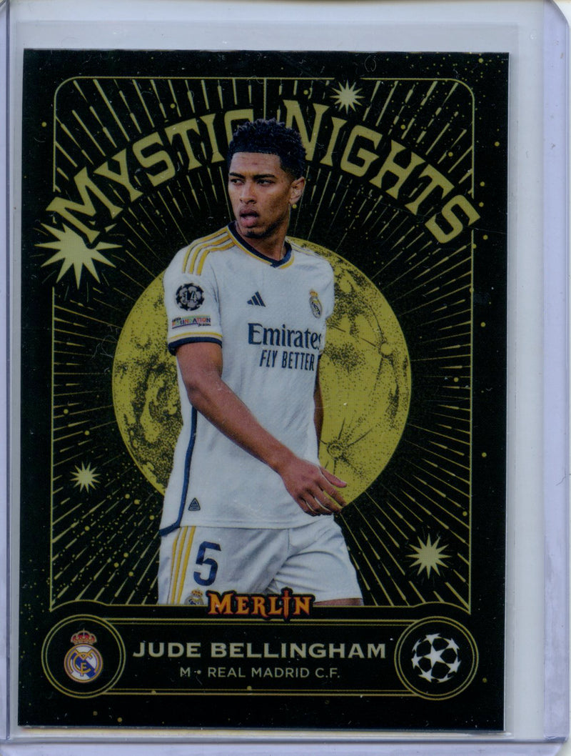 2023-24 Topps Merlin UEFA Jude Bellingham Mystic Nights