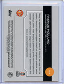 2024-25 Topps Chrome UEFA Club Comps Rasmus Hojlund Violet 125/299