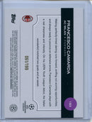 2024-25 Topps UEFA Club Competitions Francesco Camarda Neon Green Inferno 61/199
