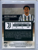 2020-21 Topps Stadium Club Chrome UEFA Champions League Weston McKennie