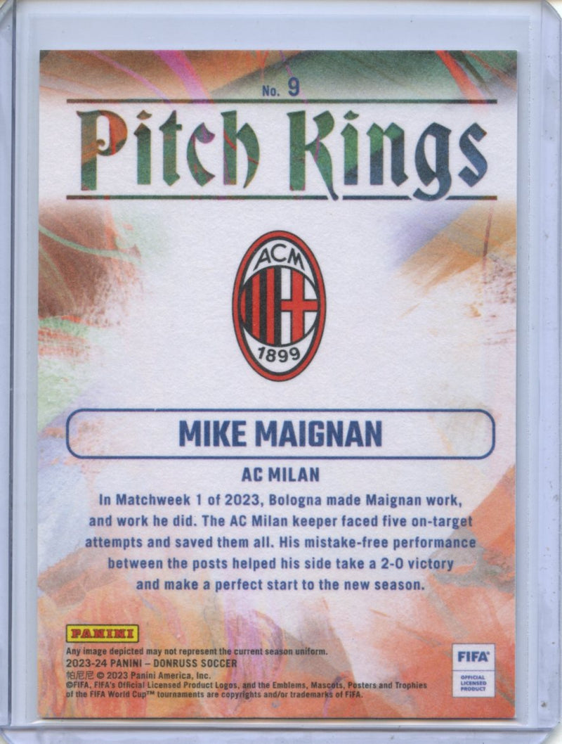 2023-24 Donruss FIFA Mike Maignan Pitch Kings