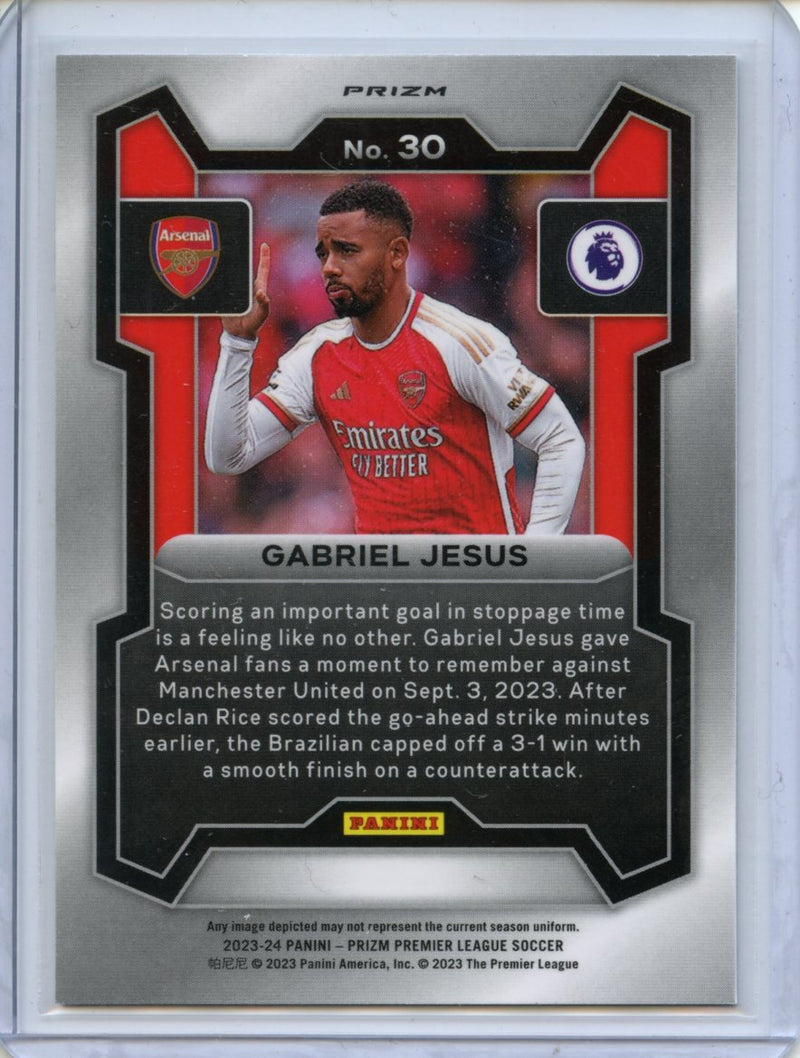 2023-24 Prizm Premier League Gabriel Jesus Breakaway Prizm