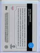 2024-25 Topps Chrome UEFA Club Comps Xavi Simons Violet 135/299