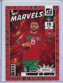 2025-26 Donruss Road to FIFA World Cup Youssef En-Nesyri Net Marvels Red