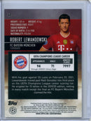 2020-21 Topps Stadium Club Chrome UEFA Champions League Robert Lewandowski