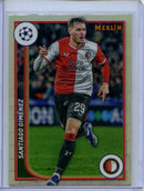 2023-24 Topps Merlin UEFA Santiago Gimenez Refractor